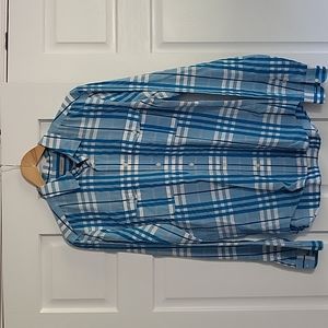 Burberry long sleeve button up dress shirt